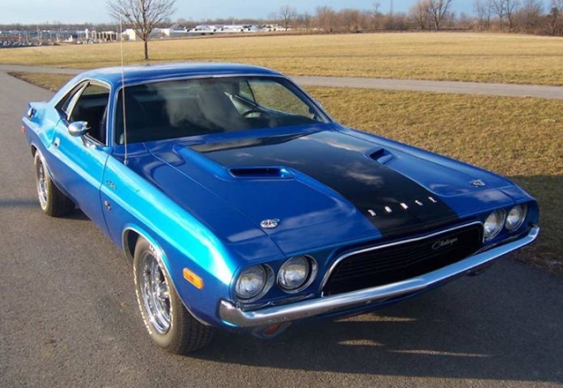 1972 Dodge Challenger muscle car