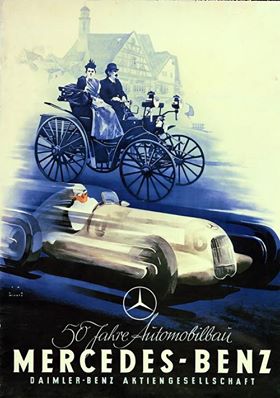 Old mercedes posters #3