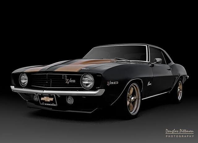 1969 Chevy Camaro Z28 muscle car