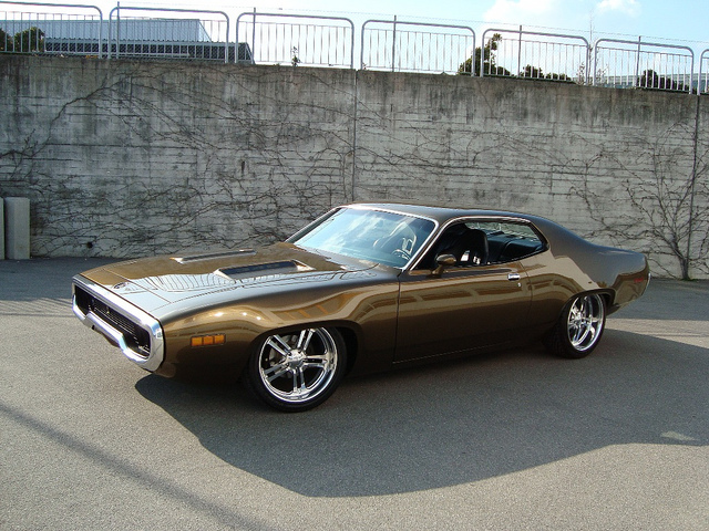 1971 Plymouth muscle car