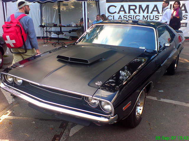 1970 Dodge Challenger muscle car