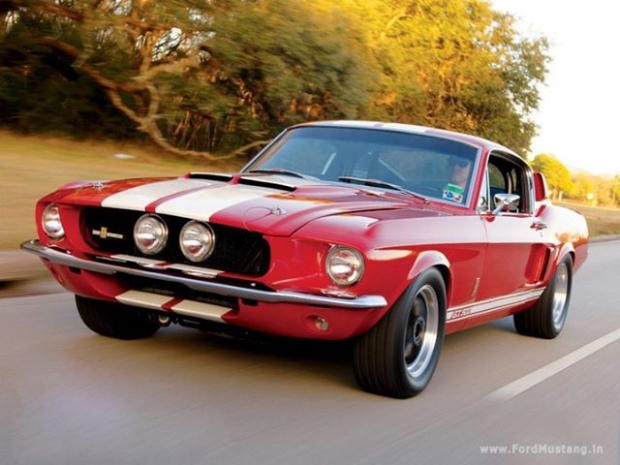 1967 Shelby Mustang GT500 muscle car