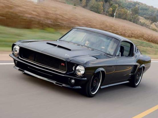 1967 Mustang Fastback muscle car