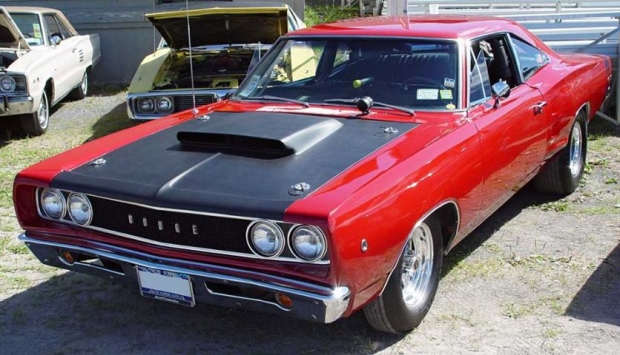 1968 Dodge Super Bee muscle car
