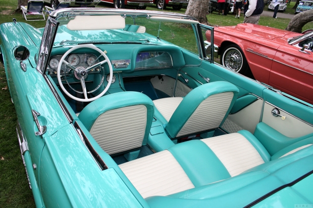 1959 Ford T-Bird Interior old car