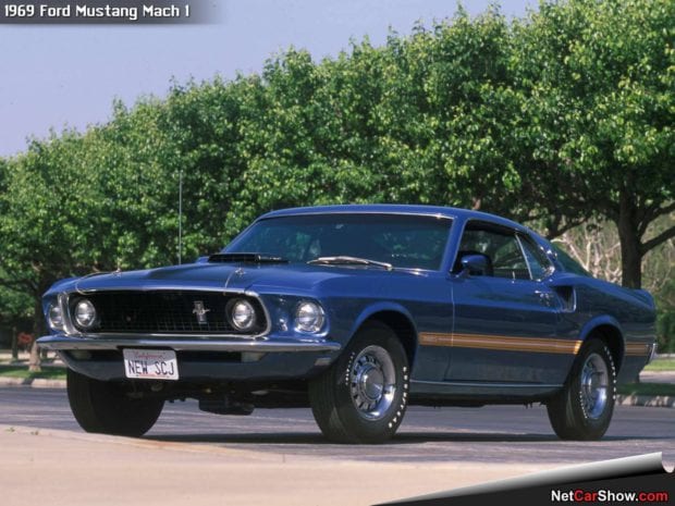 1969 Ford Mustang Mach 1 Muscle Car