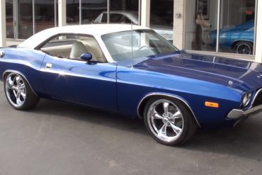 Cobalt Blue 1974 Dodge Challenger
