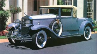 1930 LaSalle convertible coupe