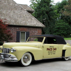 1946 Lincoln Continental Cabriolet Indy 500 Pace Car