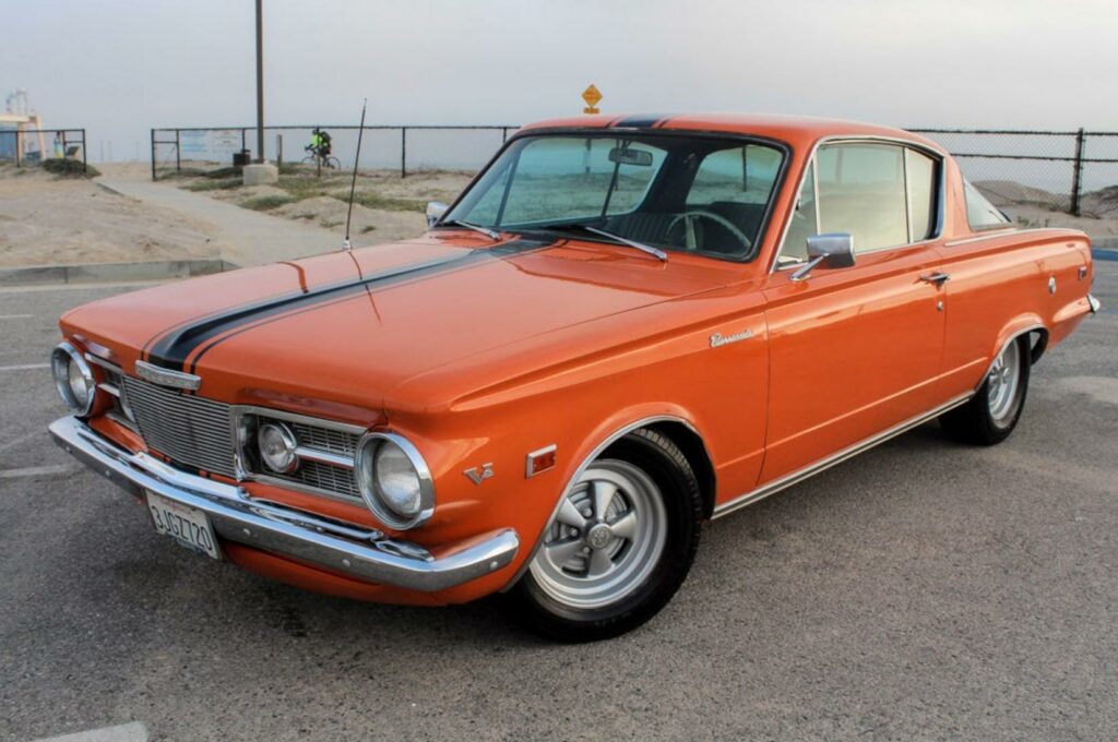 1965 Plymouth Barracuda in orange