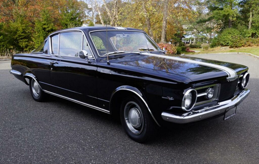 1965 Plymouth Barracuda in black