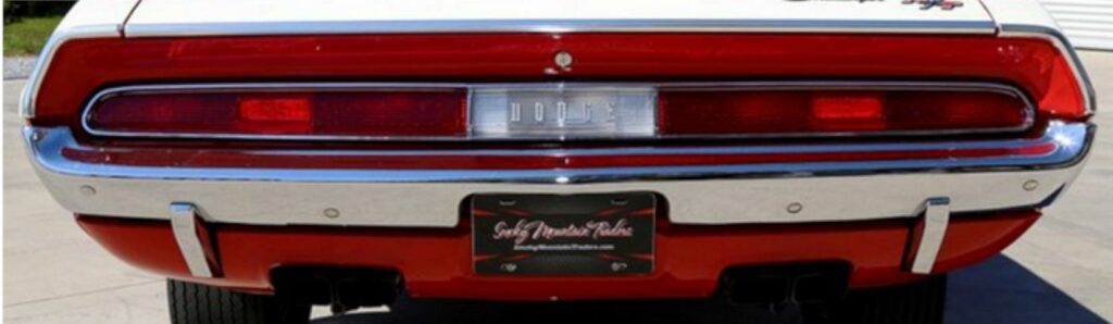 1970 Dodge Challenger rear