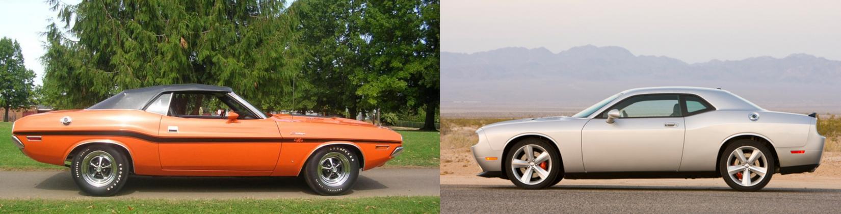 1970 Dodge Challenger & 2008 Dodge Challenger