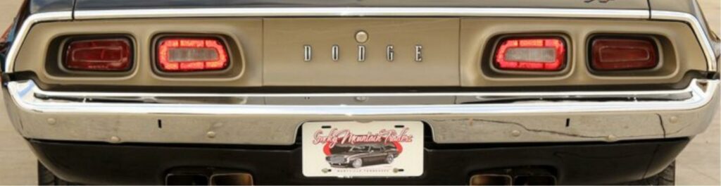 1972 Dodge Challenger rear