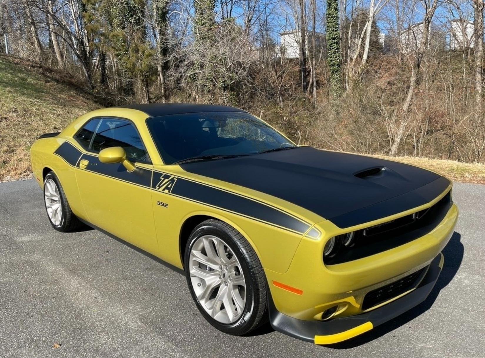 2020 Dodge Challenger T/A 392 50th Anniversary in Gold Rush