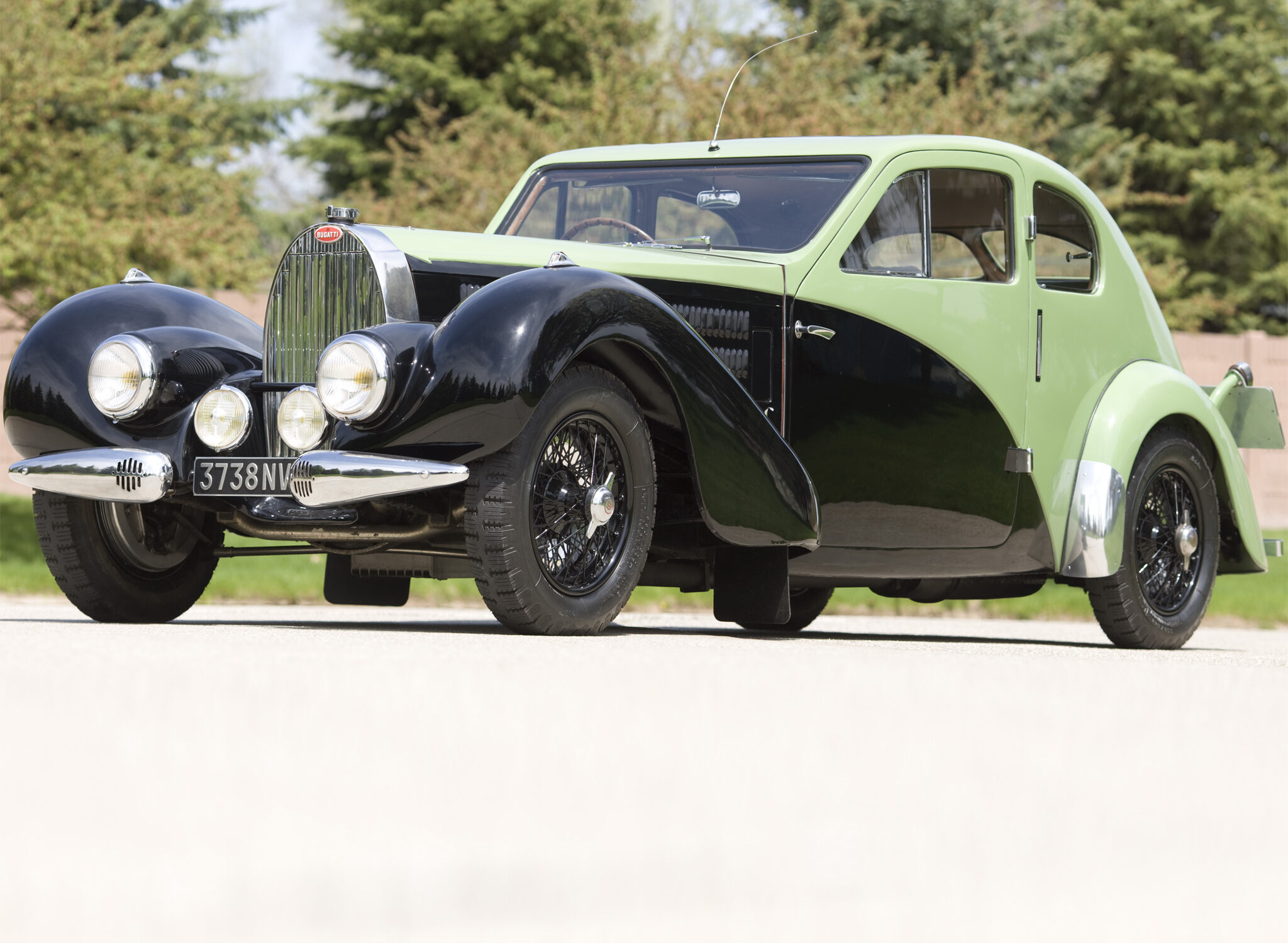 1936 Bugatti Type 57C Coupe Aerodynamique