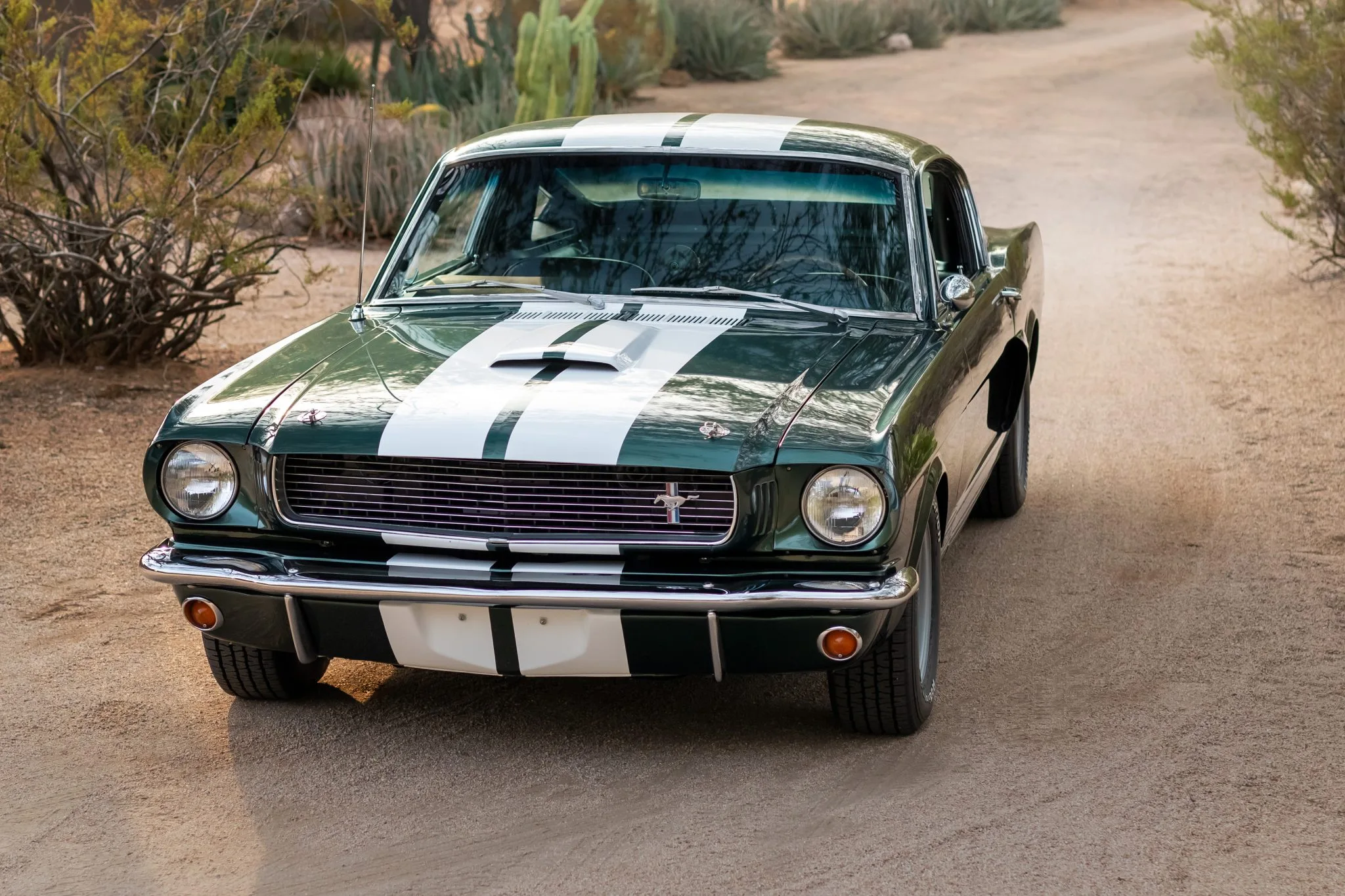 FOR SALE: Ivy Green 1966 Shelby Mustang GT350