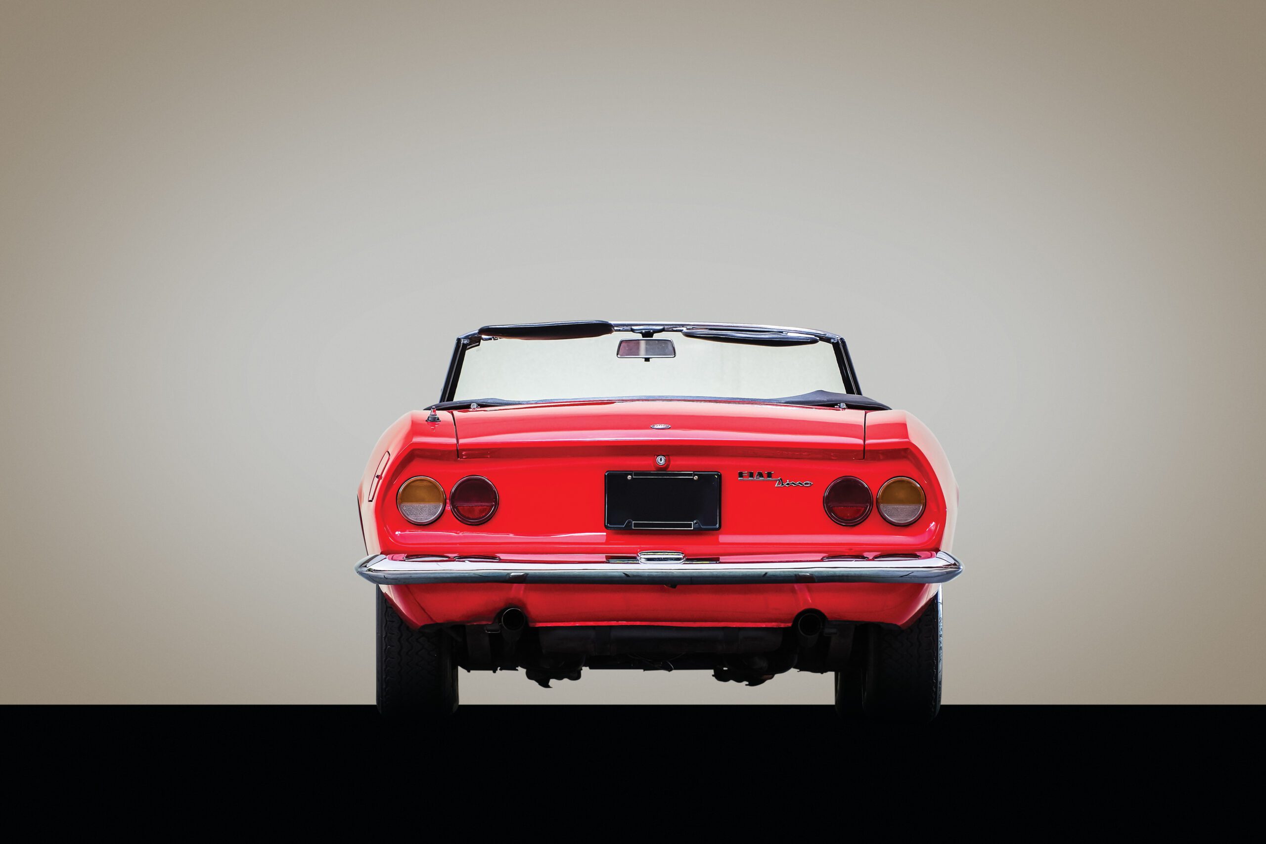 1968 Fiat Dino Spider by Pininfarina ©2020 Courtesy of RM Sotheby's